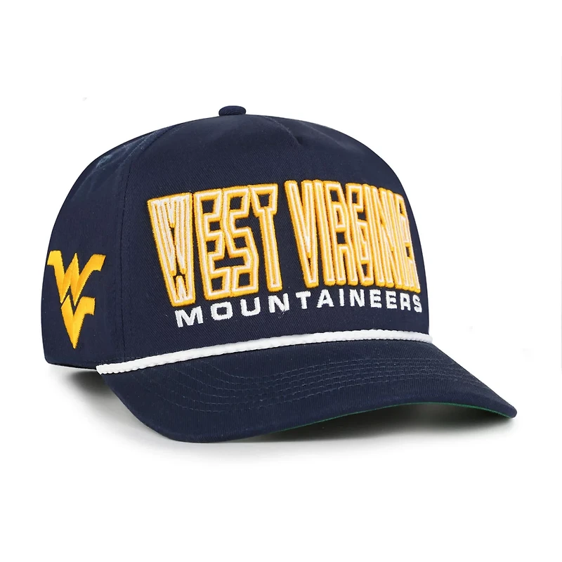 Youth '47 West Virginia Mountaineers Byline Hitch Adjustable Hat