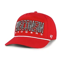 Youth '47 Wisconsin Badgers Byline Hitch Adjustable Hat