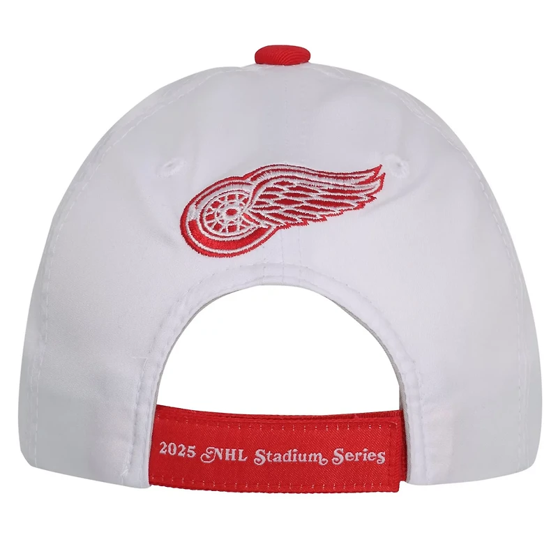 Youth Fanatics Detroit Red Wings 2025 NHL Stadium Series Team Adjustable Hat