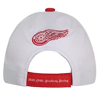 Youth Fanatics Detroit Red Wings 2025 NHL Stadium Series Team Adjustable Hat