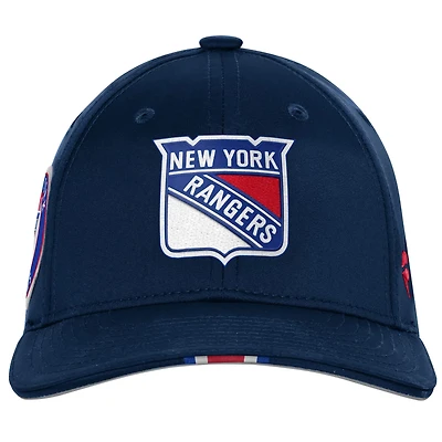 Youth Fanatics New York Rangers 2025 NHL Draft Authentic Pro On-Stage Podium Adjustable Hat