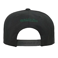 Youth Mitchell  Ness Dallas Mavericks Team Script Snapback Hat