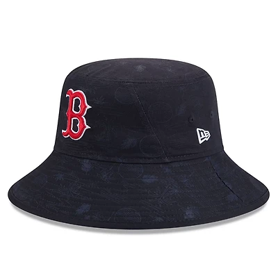 Youth New Era Boston Red Sox 2025 Spring Training All Over Print Bucket Hat