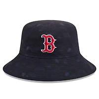 Youth New Era Boston Red Sox 2025 Spring Training All Over Print Bucket Hat