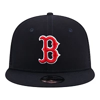 Youth New Era Boston Red Sox 9FIFTY Trucker Snapback Hat