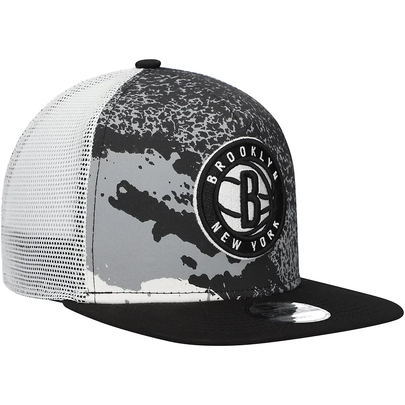 Youth New Era Brooklyn Nets Court Sport 9FIFTY Snapback Hat