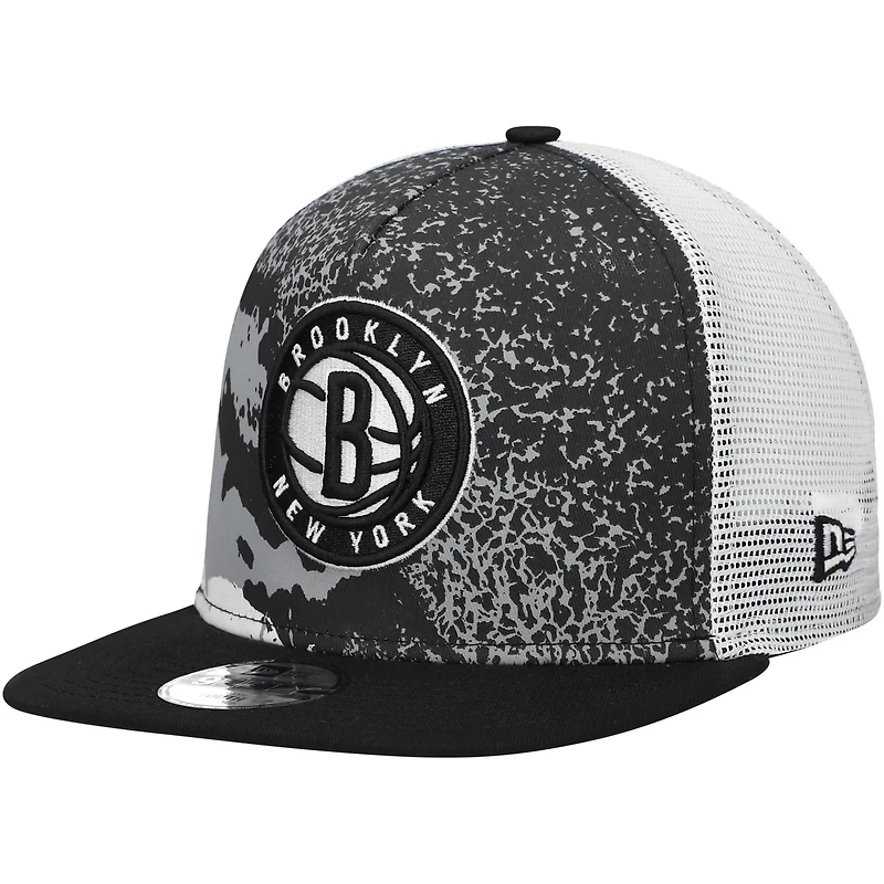 Youth New Era Brooklyn Nets Court Sport 9FIFTY Snapback Hat