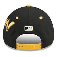 Youth New Era Gold Pittsburgh Pirates 2025 MLB Diamond Hero Edition A-Frame 9FORTY Adjustable Hat