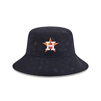 Youth New Era Houston Astros 2025 Spring Training All Over Print Bucket Hat