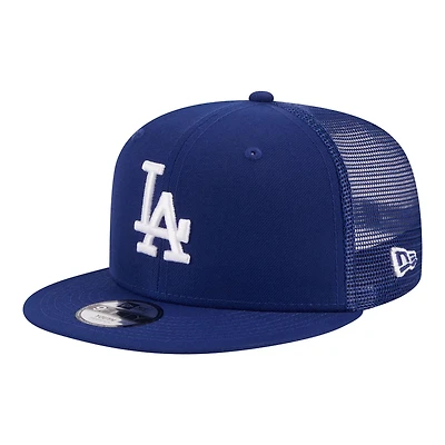 Youth New Era Los Angeles Dodgers 9FIFTY Trucker Snapback Hat