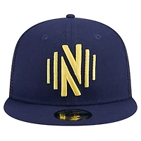 Youth New Era Nashville SC 9FIFTY Snapback Trucker Hat