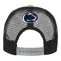 Youth Outerstuff Cream Penn State Nittany Lions Modern Fan Trucker Adjustable Hat