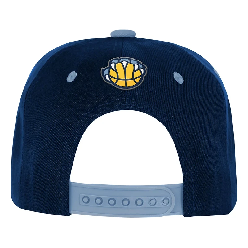 Youth Outerstuff Light Blue Memphis Grizzlies Two-Tone Snapback Hat