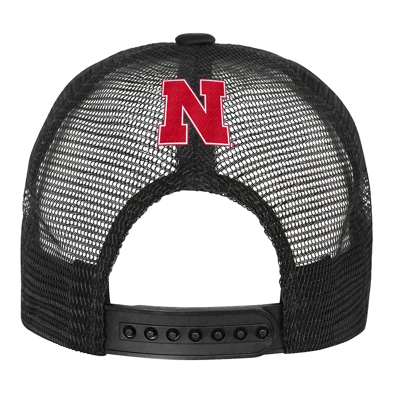 Youth Outerstuff Nebraska Huskers Modern Fan Trucker Adjustable Hat