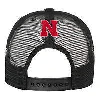 Youth Outerstuff Nebraska Huskers Modern Fan Trucker Adjustable Hat