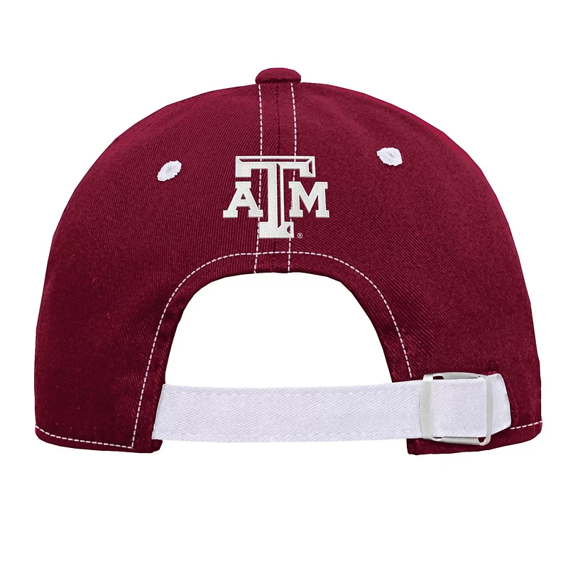 Youth Texas AM Aggies Old School Slouch Adjustable Hat