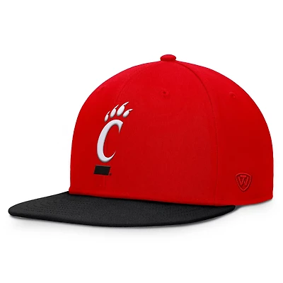 Youth Top of the World Cincinnati Bearcats Victory Maverick Snapback Hat
