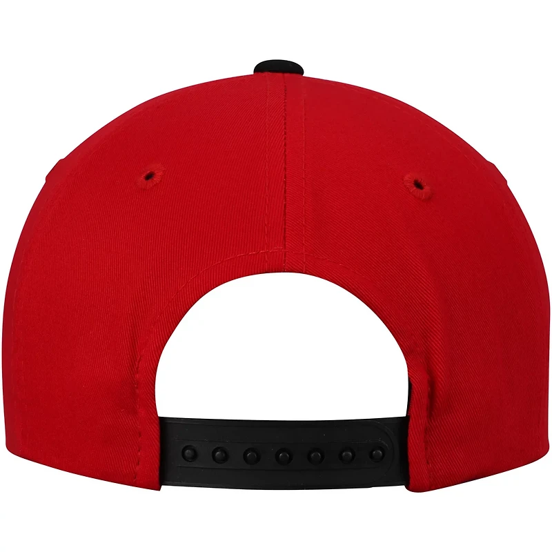 Youth Top of the World Wisconsin Badgers Maverick Snapback Adjustable Hat