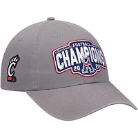 Zephyr Cincinnati Bearcats 2021 AAC Football Conference Champions Locker Room Crew Adjustable Hat