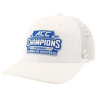 Zephyr Florida State Seminoles 2023 ACC Football Conference Champions Locker Room Adjustable Trucker Hat