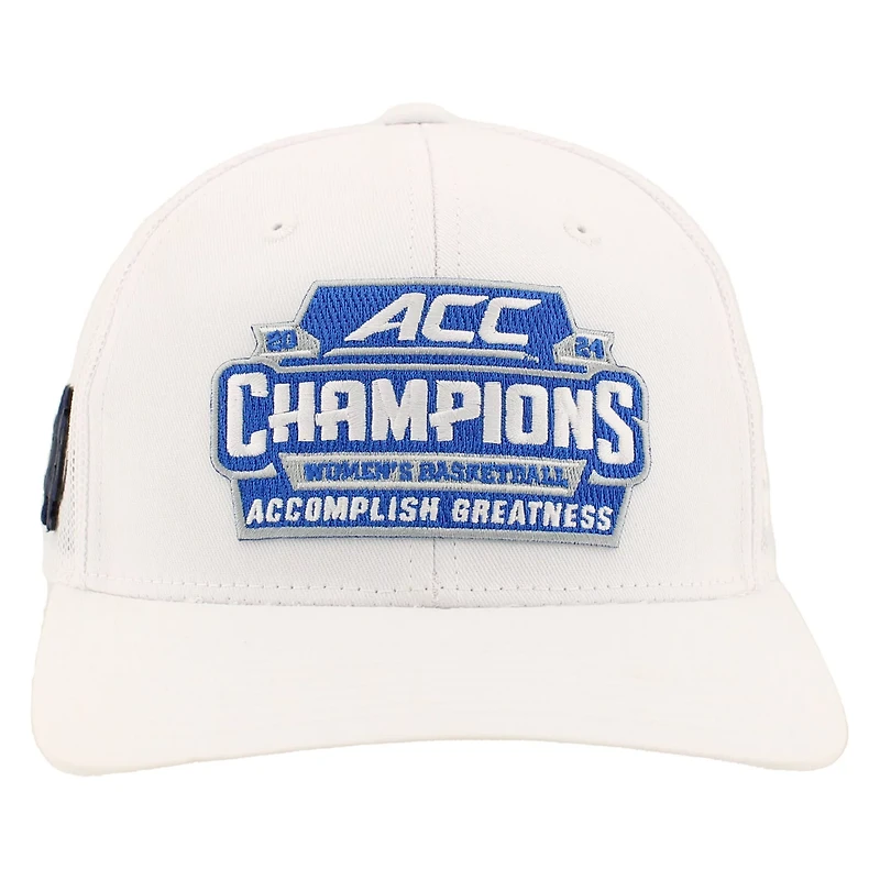 Zephyr Notre Dame Fighting Irish 2024 ACC Women's Basketball Conference Tournament Champions Locker Room Adjustable Trucker Hat