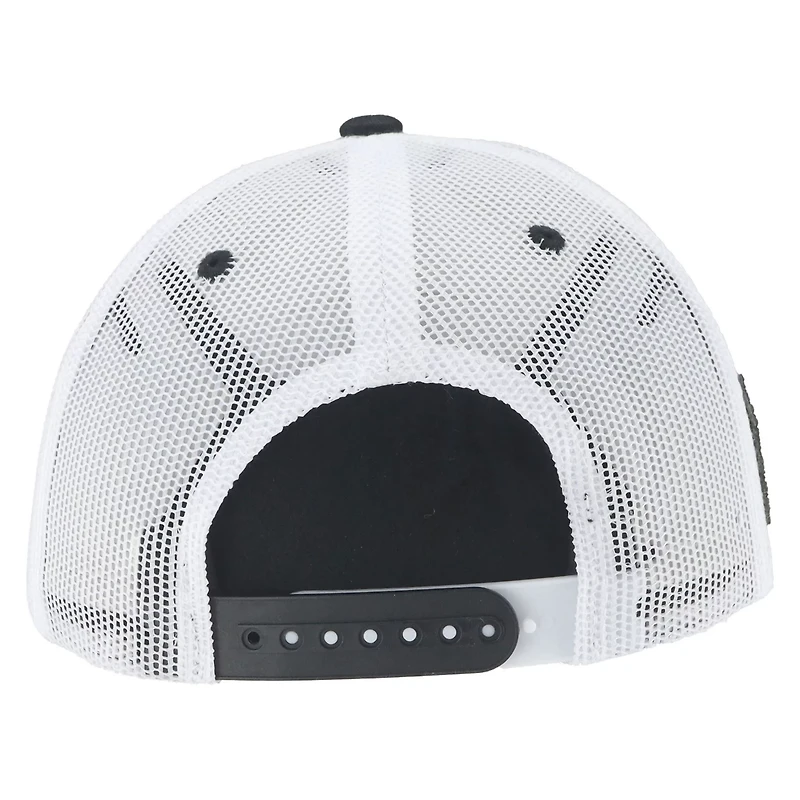 Zephyr Oregon Ducks 2024 Pac-12 Basketball Conference Tournament Champions Locker Room Adjustable Trucker Hat