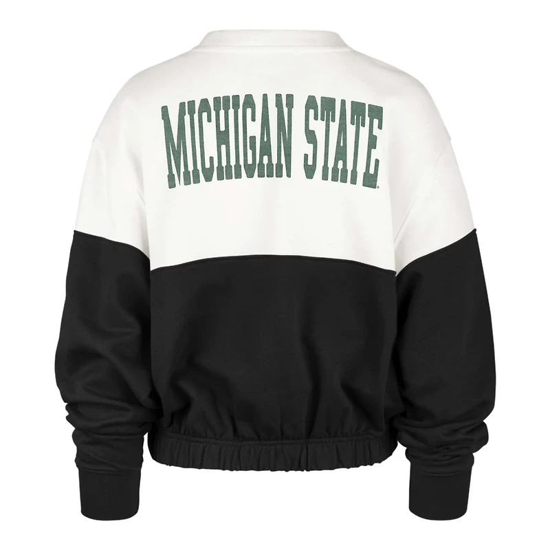'47 /Black Michigan State Spartans Take Two Bonita Pullover Sweatshirt