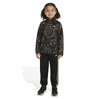 adidas Girls' 2-Piece Printed Glam Tricot Track Set