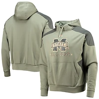 adidas Mississippi State Bulldogs Military Appreciation Salute To Service AEROREADY Pullover Hoodie