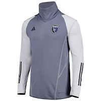 adidas San Jose Earthquakes Warm Raglan COLDRDY Top