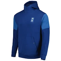 adidas Seattle Sounders FC 2023 Player Travel Pullover Hoodie