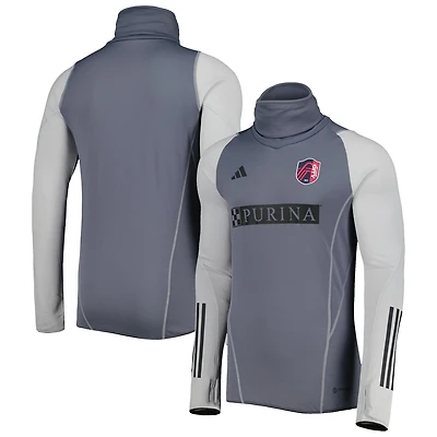 adidas St Louis City SC Warm Raglan COLDRDY Top