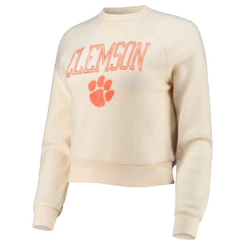 Alternative Apparel Clemson Tigers Eco-Teddy Baby Champ Tri-Blend Sweatshirt