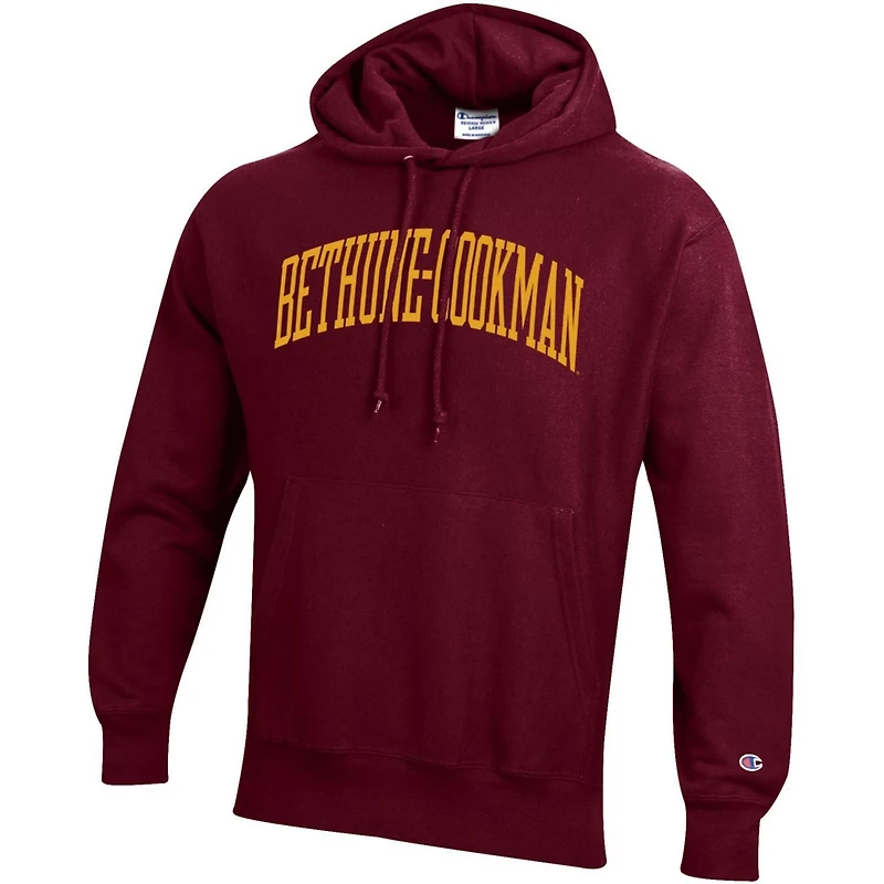 Champion Bethune-Cookman Wildcats Tall Arch Pullover Hoodie
