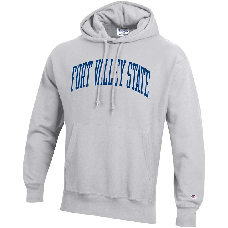 Champion Fort Valley State Wildcats Tall Arch Pullover Hoodie