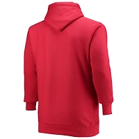 Champion Georgia Bulldogs Big  Tall Reverse Weave Fleece Pullover Hoodie Sweatshirt