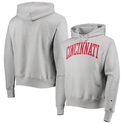 Champion Heathered Cincinnati Bearcats Cincy Arch Pullover Hoodie
