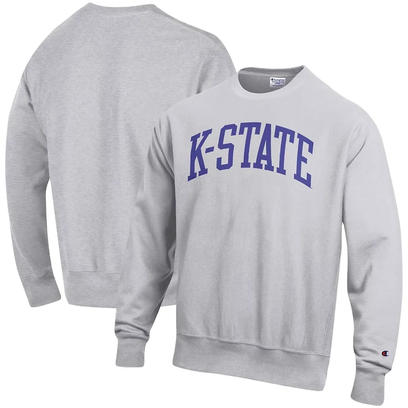 Champion Kansas State Wildcats Arch Reverse Weave Pullover Sweatshirt