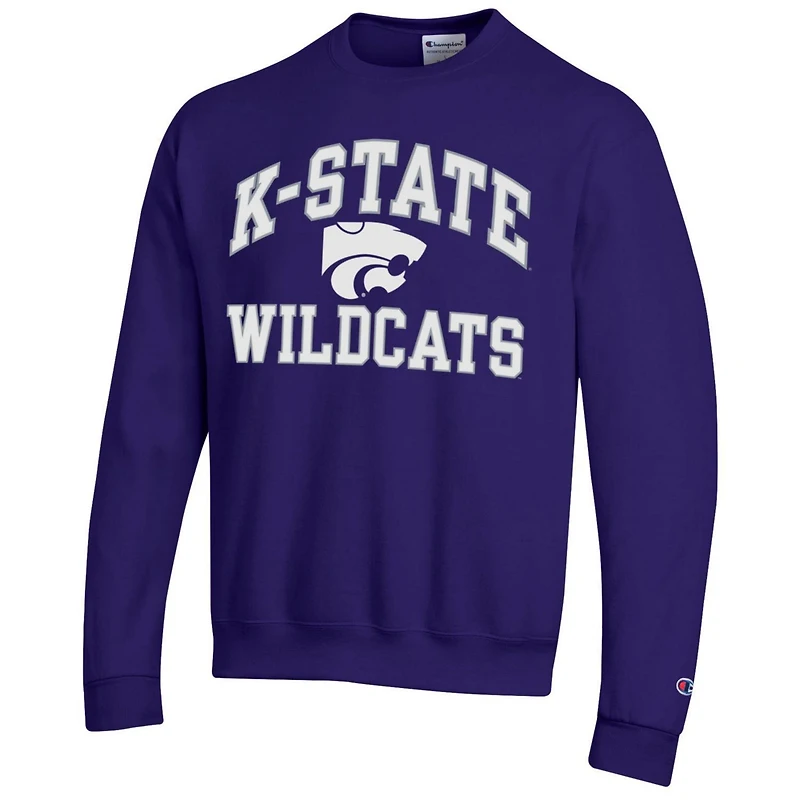 Champion Kansas State Wildcats High Motor Pullover Sweatshirt