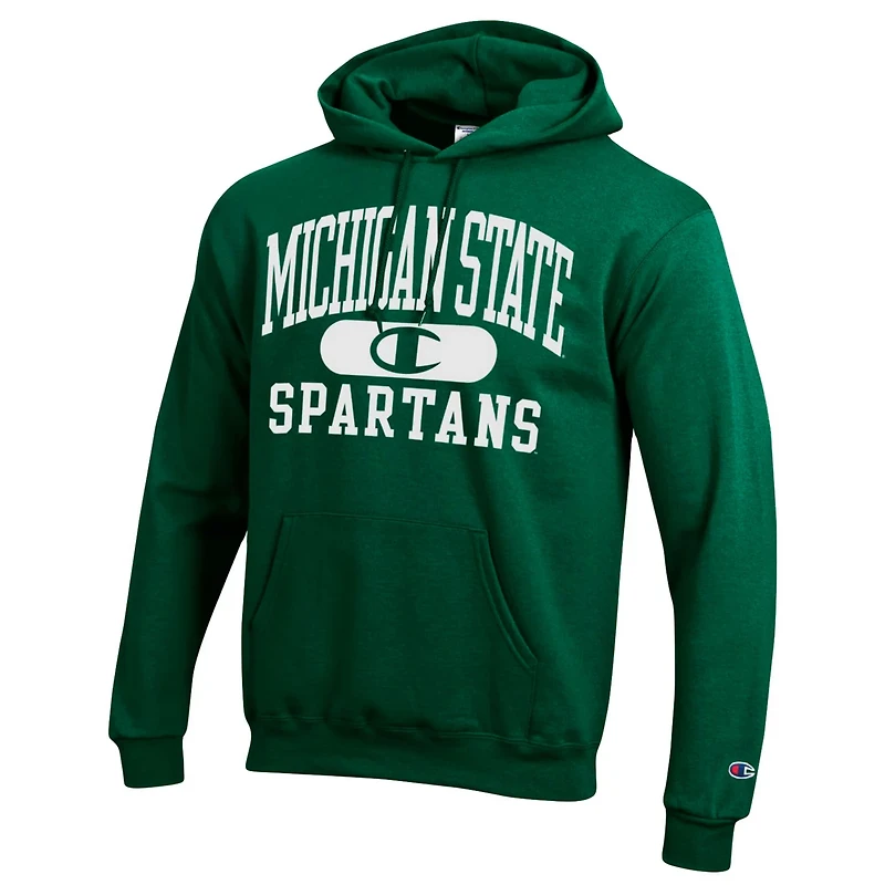 Champion Michigan State Spartans Arch Pill Pullover Hoodie