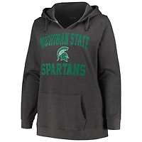 Champion Michigan State Spartans Plus Heart  Soul Notch Neck Pullover