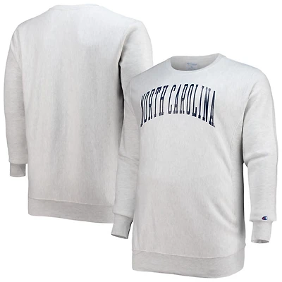 Champion North Carolina Tar Heels Big  Tall Reverse Weave Fleece Crewneck Pullover Sweatshirt