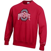 Champion Ohio State Buckeyes Vault Logo Reverse Weave Pullover Sweatshirt