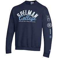 Champion Spelman College Jaguars 2-Hit Powerblend Pullover Sweatshirt
