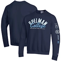 Champion Spelman College Jaguars 2-Hit Powerblend Pullover Sweatshirt