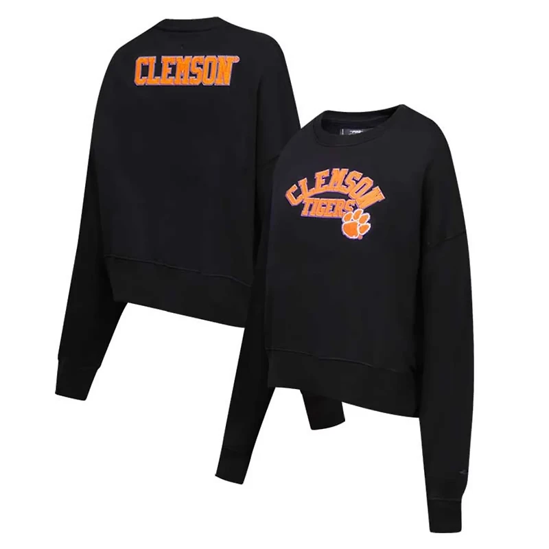 Clemson Tigers Classic 3-Hit Pullover Sweatshirt