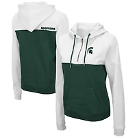 Colosseum /Green Michigan State Spartans Aidan Lightweight Half-Zip Hoodie