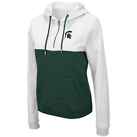 Colosseum /Green Michigan State Spartans Aidan Lightweight Half-Zip Hoodie