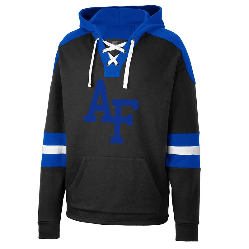 Colosseum Air Force Falcons Lace-Up 40 Pullover Hoodie