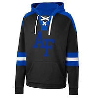 Colosseum Air Force Falcons Lace-Up 40 Pullover Hoodie